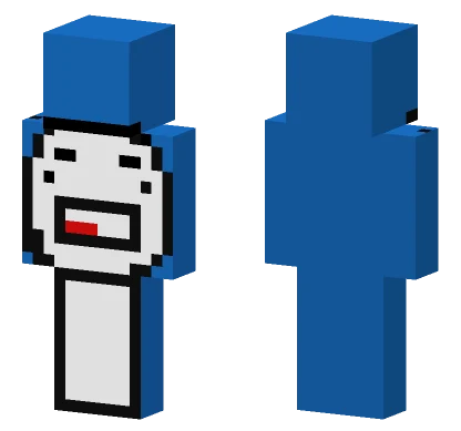 Blue Dream Minecraft skin