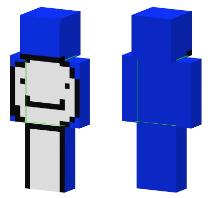 Blue Dream Minecraft skin