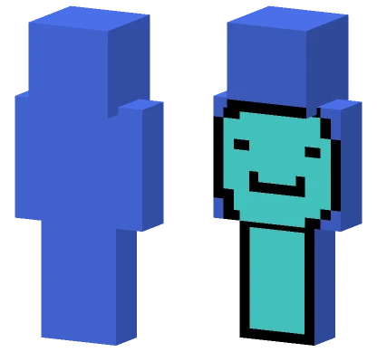 Blue Dream Slim Arms Minecraft skin