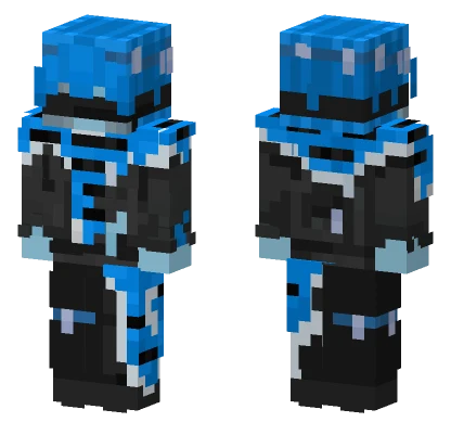 Blue Dude Minecraft skin