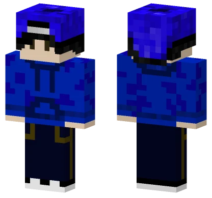 Blue Eclipse Skin Minecraft skin