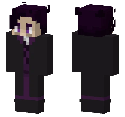 Blue Ergane Cloak Minecraft skin