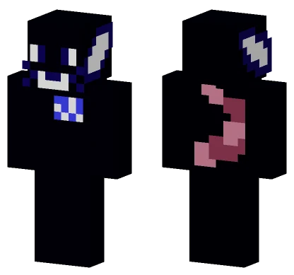 Blue Eyed Panda Minecraft skin
