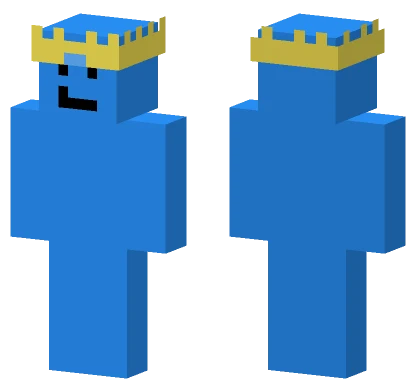 Blue Fella Minecraft skin