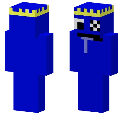 Blue From Rainbow Friends Minecraft skin