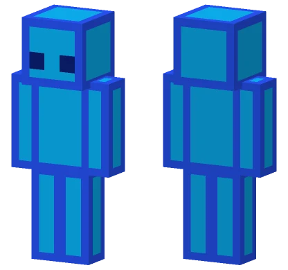Blue Guy Fixed Minecraft skin