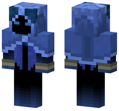 Blue Ice Mage Minecraft skin