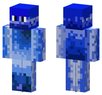 Blue Ice Skin Minecraft skin