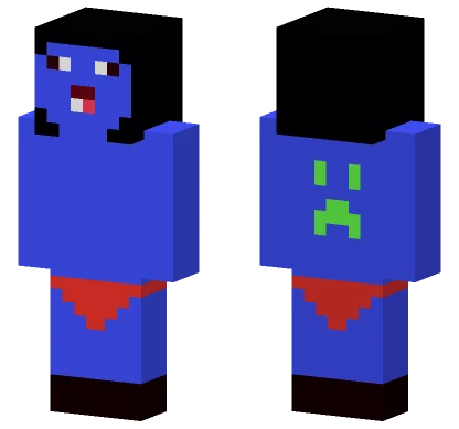 Blue Jaduu Minecraft skin