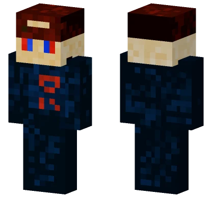Blue Kid Minecraft skin