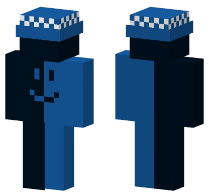 Blue King Minecraft skin