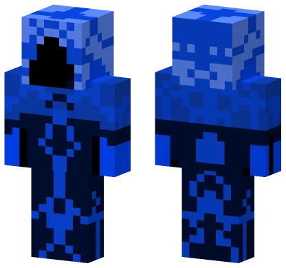 Blue Knight Armor Minecraft skin