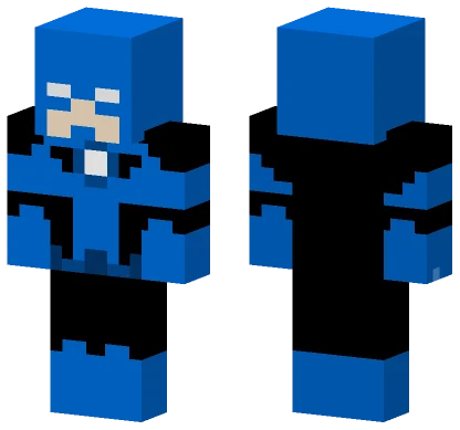 Blue Lantern Batman Minecraft skin