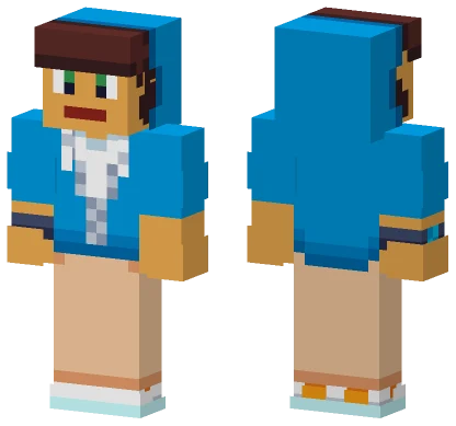 Blue Linksu Minecraft skin
