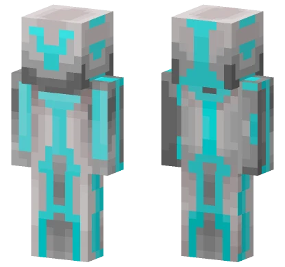 Blue Looking Feller Minecraft skin