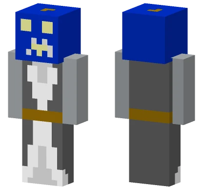 Blue Mage Robes Minecraft skin