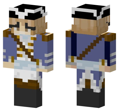 Blue Mage Robes Minecraft skin