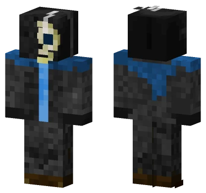 Blue Mage Robes Minecraft skin