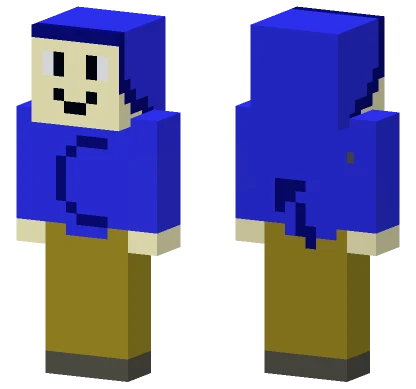 Blue Mage Wizard Minecraft skin