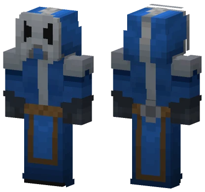 Blue Minion Melee Minecraft skin