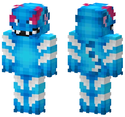 Blue Monster Skin Minecraft skin