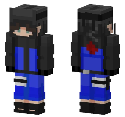 Blue Naruto Skin Minecraft skin