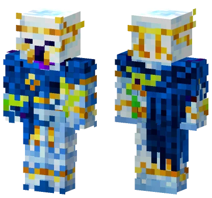 Blue Night Minecraft skin