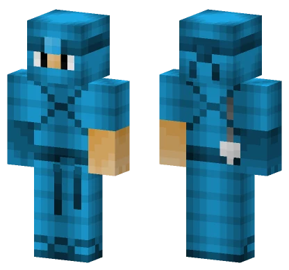 Blue Ninja Suit Minecraft skin