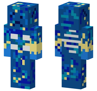 Blue Ocean Skin Minecraft skin