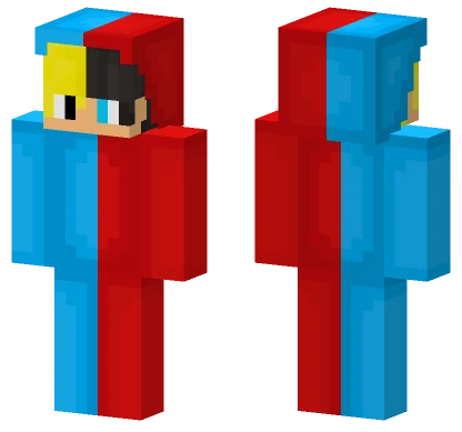 Blue Overalls Boy Minecraft skin