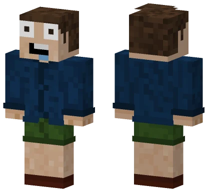 Blue Overalls Boy Minecraft skin