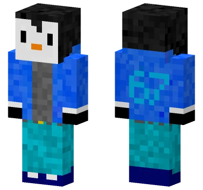 Penguin Suit 67 Minecraft skin