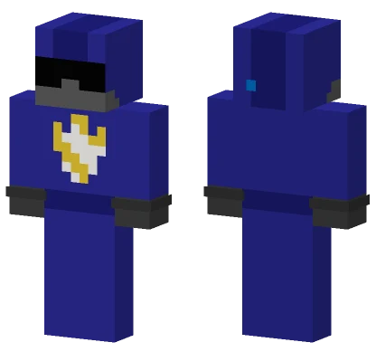 Blue Police Uniform Minecraft skin