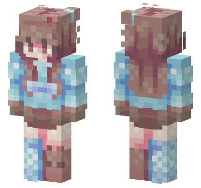 Blue Rce Minecraft skin