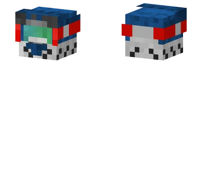 Blue Robot Guard Minecraft skin