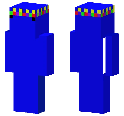 Blue Robot Suit Minecraft skin