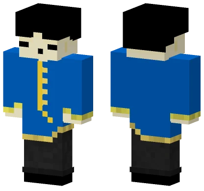 Blue Royal Guard Minecraft skin