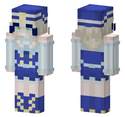 Blue Sailor Outfit Minecraft skin