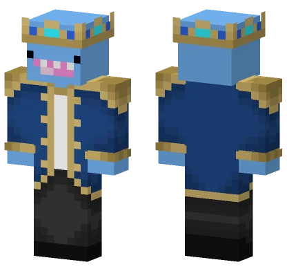 Blue Sharky Minecraft skin