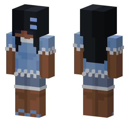 Blue Skies Minecraft skin