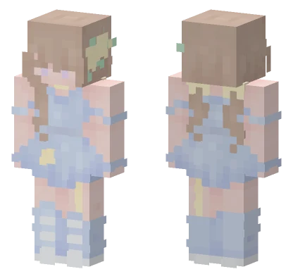 Blue Skies Outfit Minecraft skin