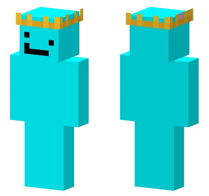 Blue Slime Blob Minecraft skin