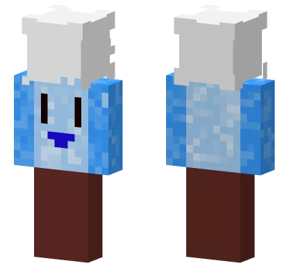 Blue Slime Monster Minecraft skin