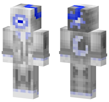 Blue Star Pajamas Minecraft skin