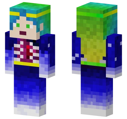 Galaxy Athena Minecraft skin