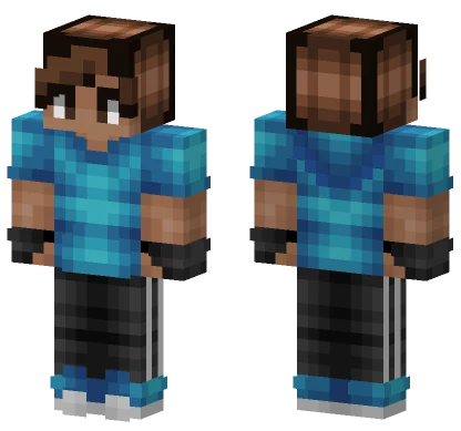 Blue Steve 2020 Minecraft skin