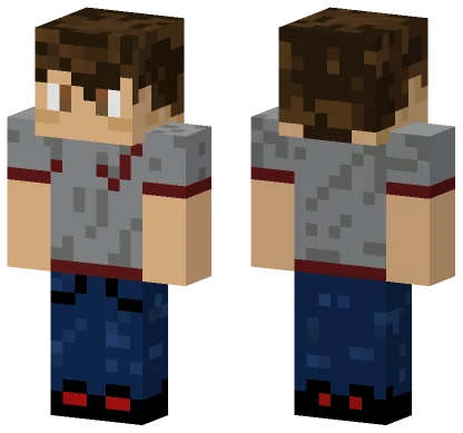 Blue Suit Man Minecraft skin