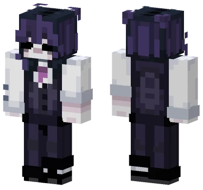 Blue Suit Thing Minecraft skin