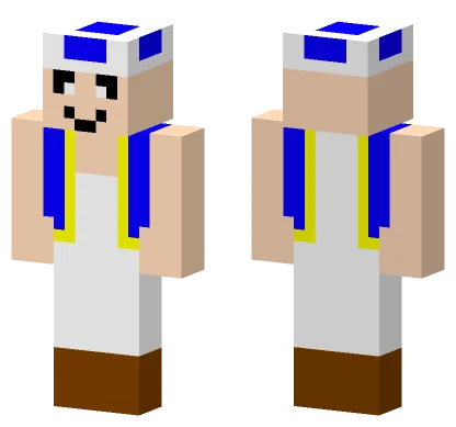 Blue Toad Minecraft skin