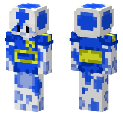 Blue Toad Furry Minecraft skin